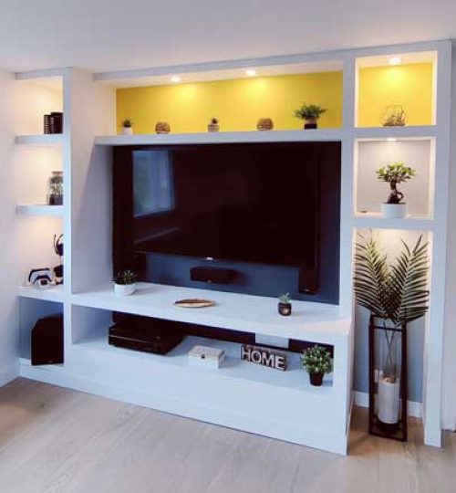 meuble tv platre maroc